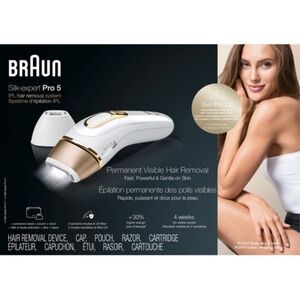 Braun Silk Expert Pro 5 Dry IPL Hair Removal System (PL5157)